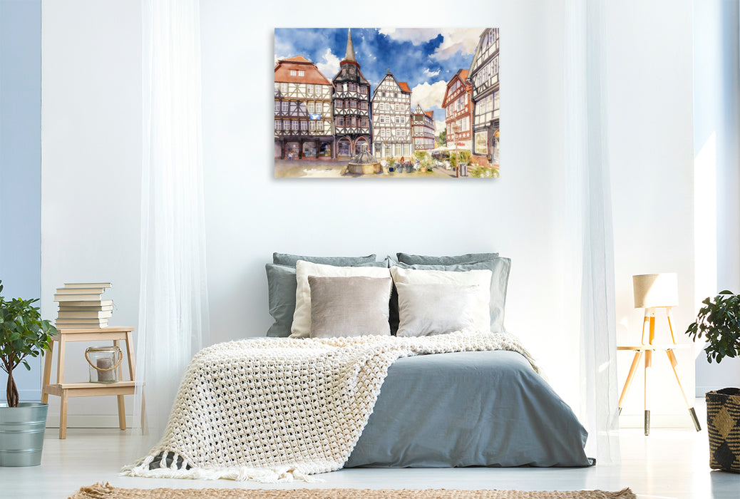 Premium Textil-Leinwand Fritzlar