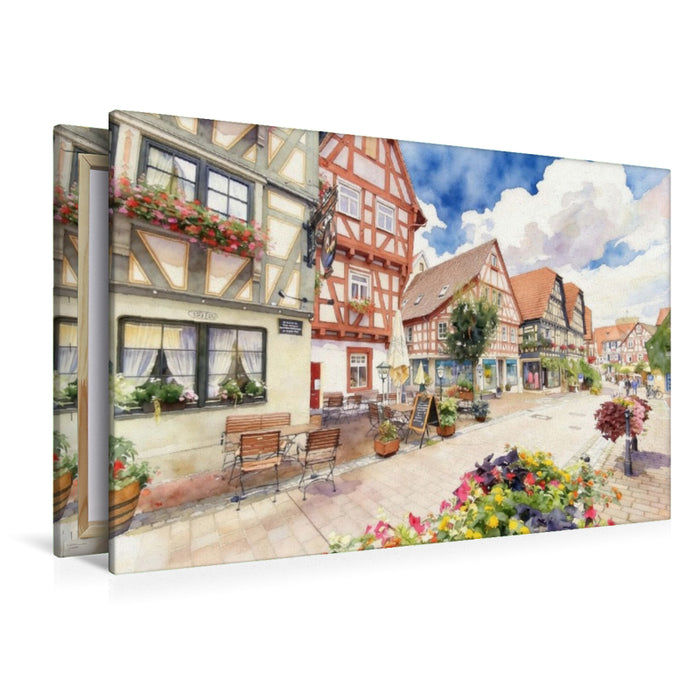 Premium Textil-Leinwand Besigheim