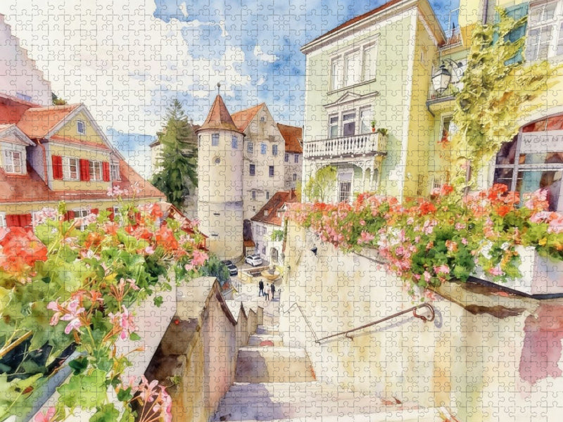 Meersburg - CALVENDO Foto-Puzzle'