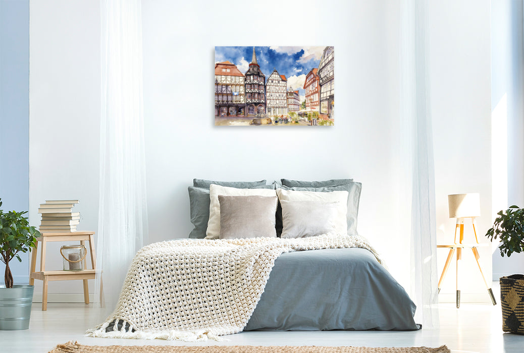 Premium Textil-Leinwand Fritzlar