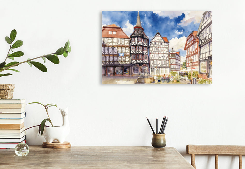 Premium Textil-Leinwand Fritzlar