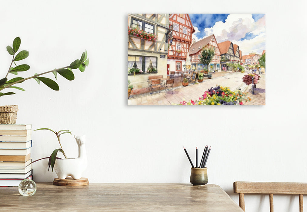 Premium Textil-Leinwand Besigheim