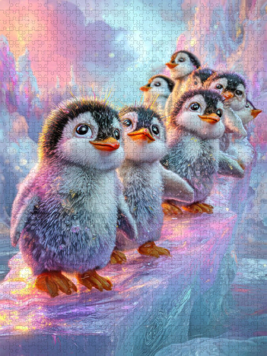 Drollige Pinguine - CALVENDO Foto-Puzzle'