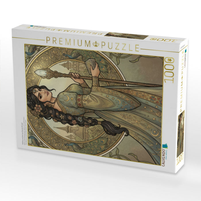 Adelina und der leuchtende Kristall - CALVENDO Foto-Puzzle'