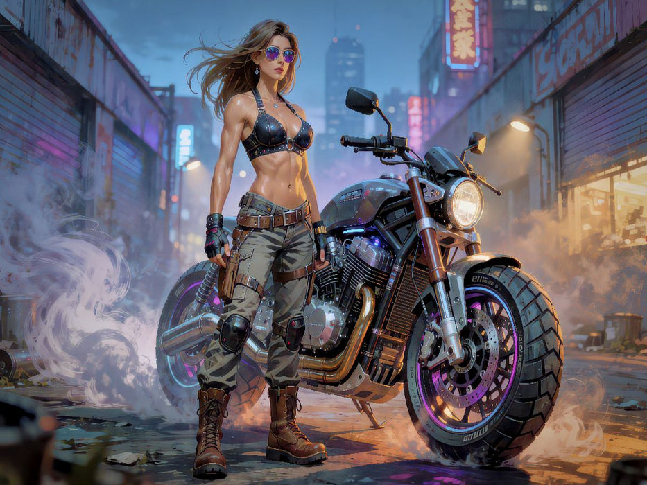 Beauty trifft brachiale Kraft. - CALVENDO Foto-Puzzle'