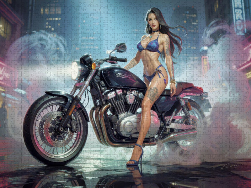 Heißer Look, schwere Kiste. - CALVENDO Foto-Puzzle'