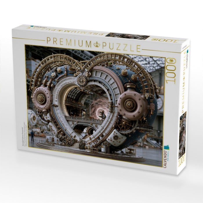 Dampfgetriebenes Herzportal - CALVENDO Foto-Puzzle'