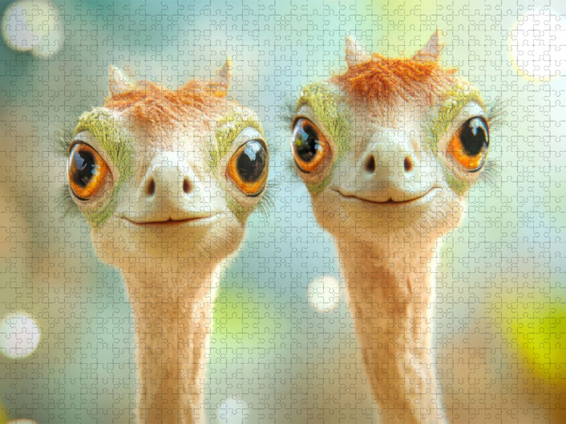 Seltsame Tierwesen - CALVENDO Foto-Puzzle'