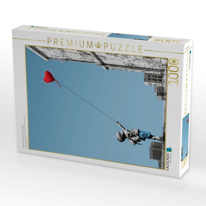 Lass dein Herz in den Himmel steigen - CALVENDO Foto-Puzzle'