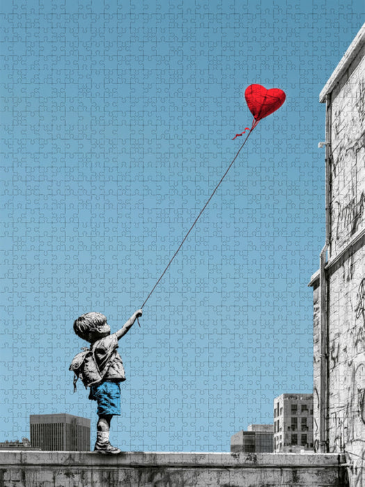 Lass dein Herz in den Himmel steigen - CALVENDO Foto-Puzzle'