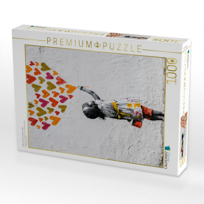 Liebe wächst aus kleinen Taten - CALVENDO Foto-Puzzle'