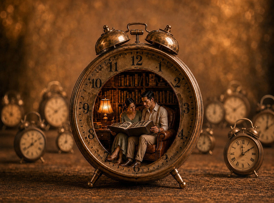 Erinnerungen im Takt der Zeit - CALVENDO Foto-Puzzle'