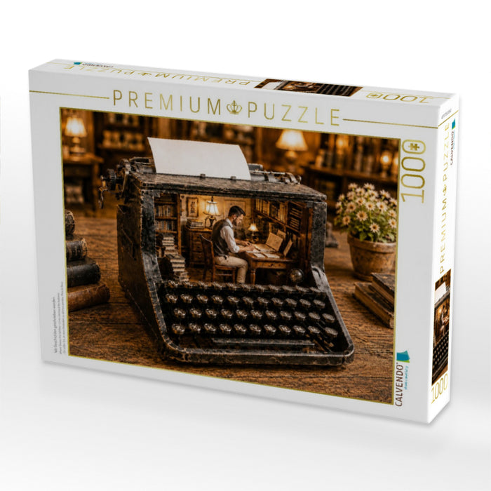 Wo Geschichten geschrieben werden - CALVENDO Foto-Puzzle'