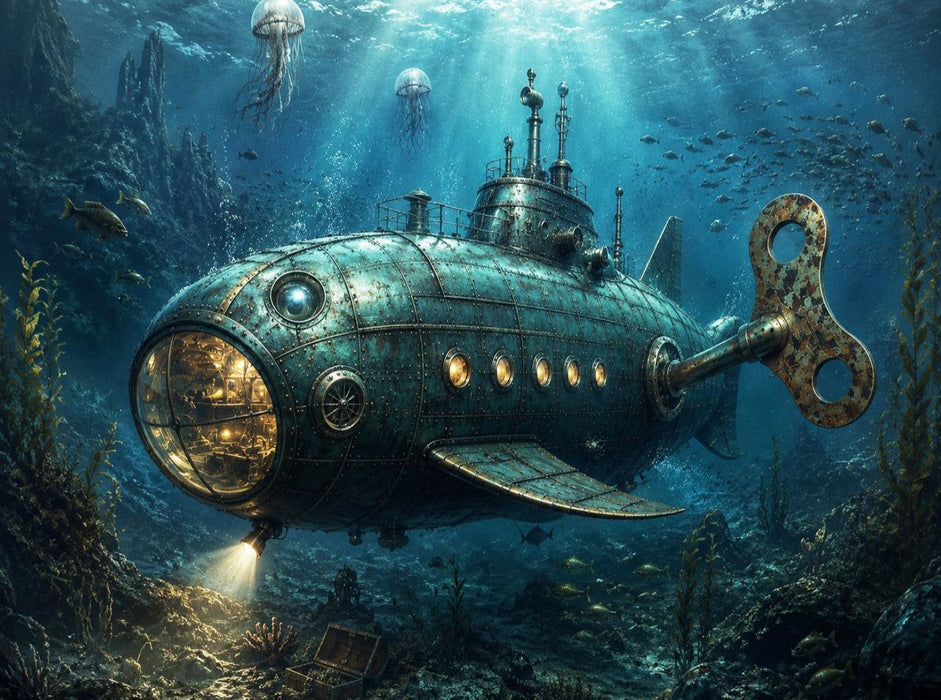 Der Ozeanerforscher - CALVENDO Foto-Puzzle'