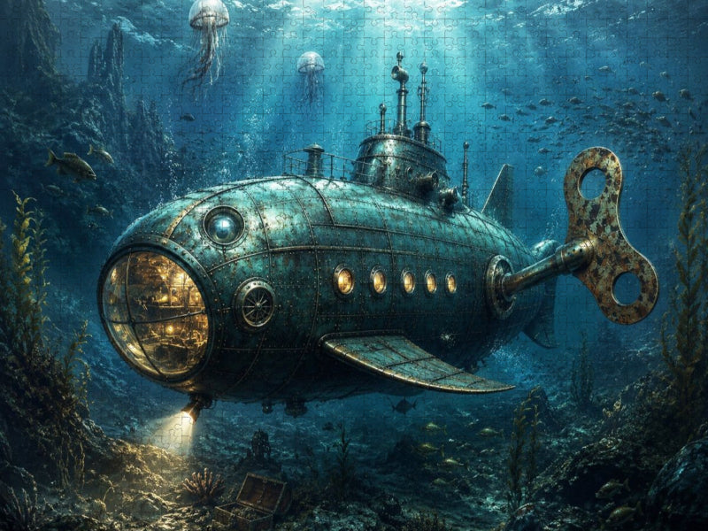 Der Ozeanerforscher - CALVENDO Foto-Puzzle'