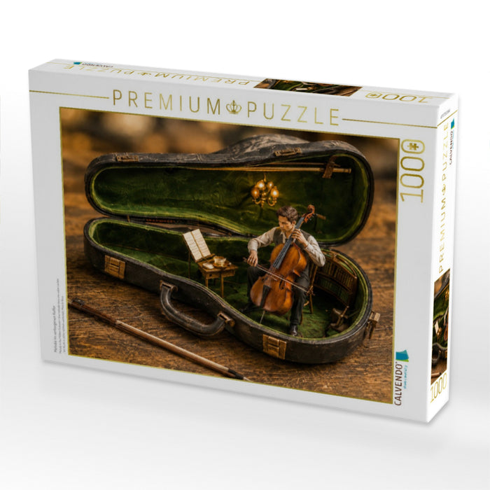 Melodie im verborgenen Koffer - CALVENDO Foto-Puzzle'