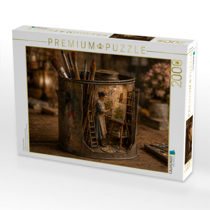 Im Reich der Farben - CALVENDO Foto-Puzzle'