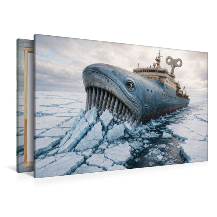 Premium Textil-Leinwand Der Eisbrecher