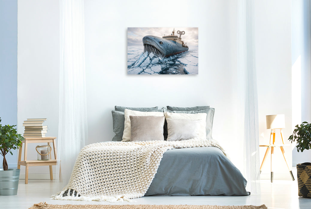 Premium Textil-Leinwand Der Eisbrecher