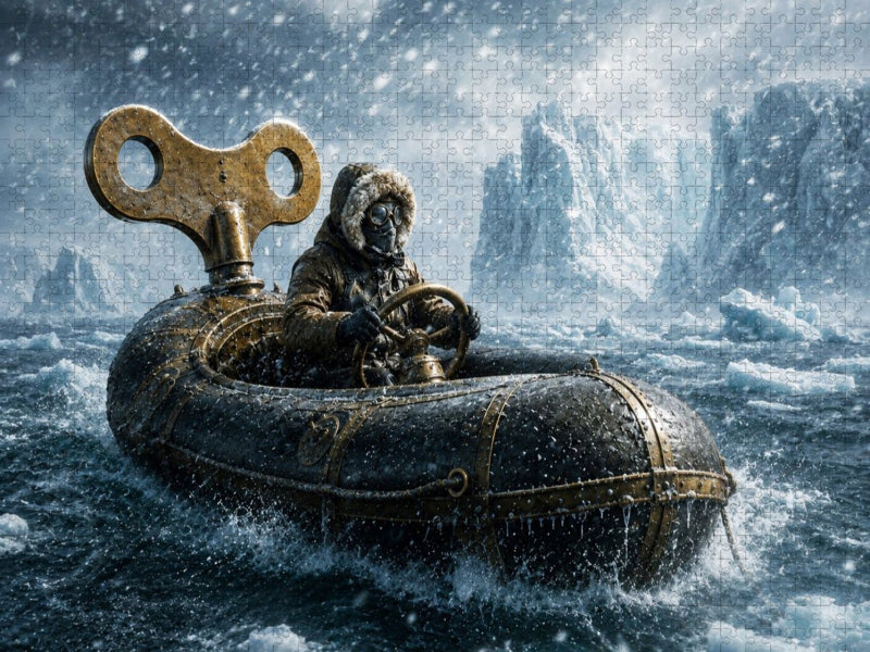 Der Frostpilot - CALVENDO Foto-Puzzle'