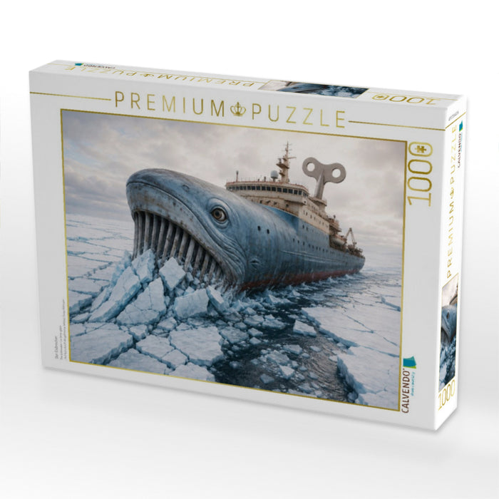Der Eisbrecher - CALVENDO Foto-Puzzle'