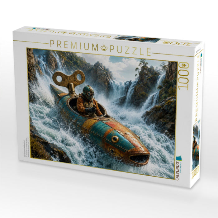 Der Stromschnellenfisch - CALVENDO Foto-Puzzle'