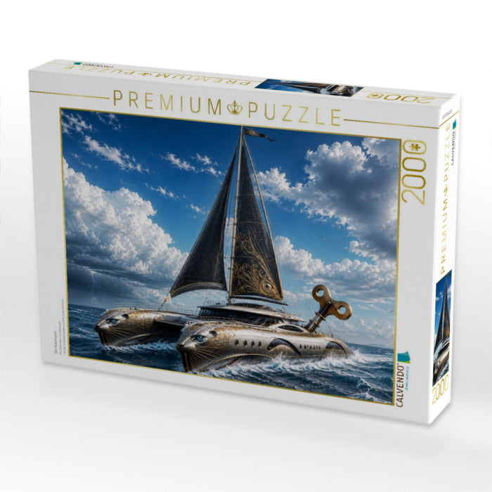 Der Katamaran - CALVENDO Foto-Puzzle'