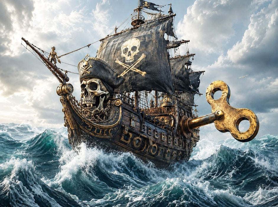 Das Piratenschiff - CALVENDO Foto-Puzzle'