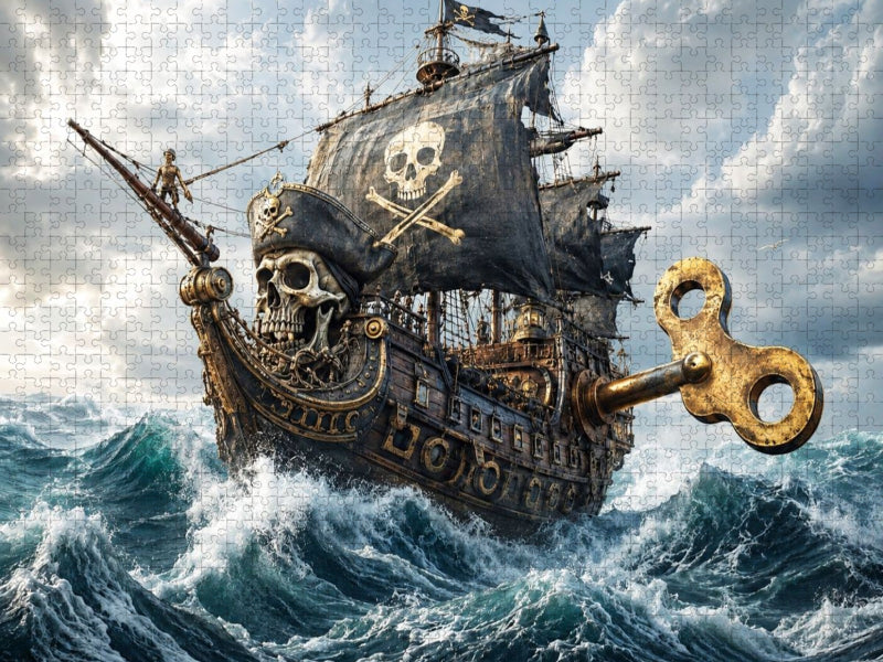 Das Piratenschiff - CALVENDO Foto-Puzzle'