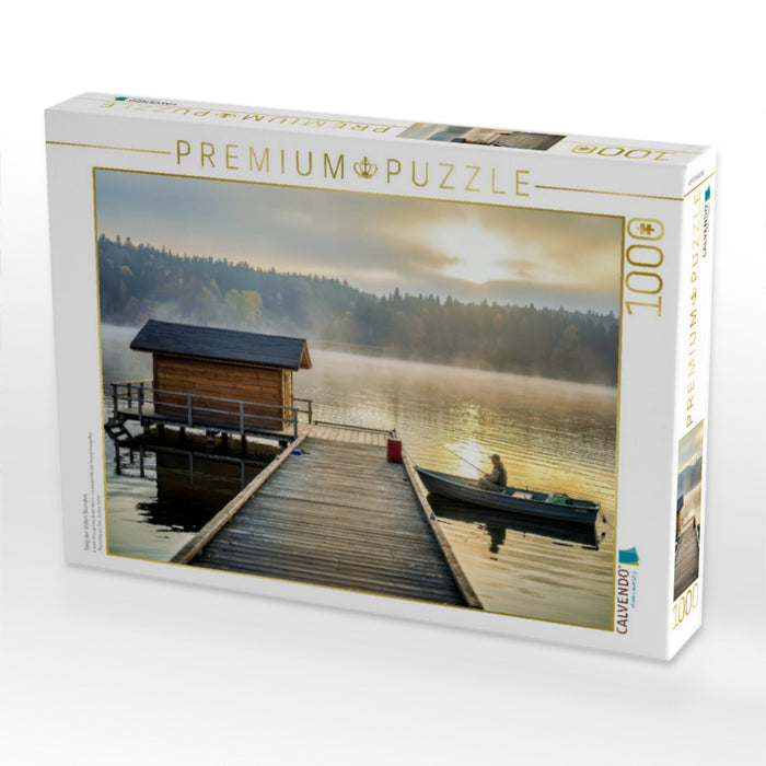 Steg der stillen Stunden. - CALVENDO Foto-Puzzle'