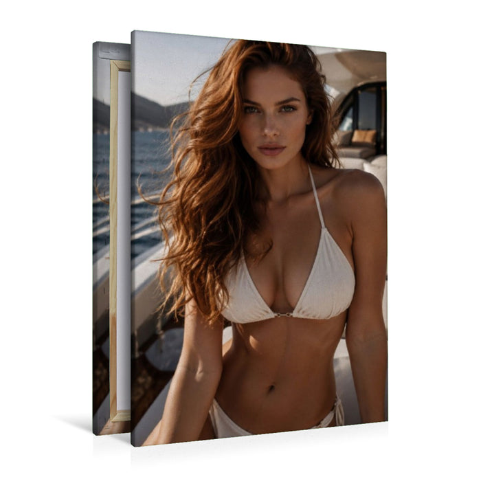 Premium Textil-Leinwand Sommerliche Schönheit
