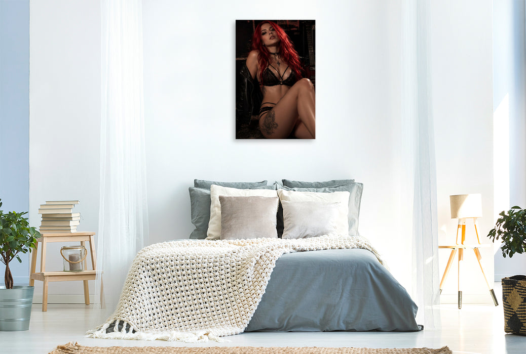 Premium Textil-Leinwand Magische Eleganz