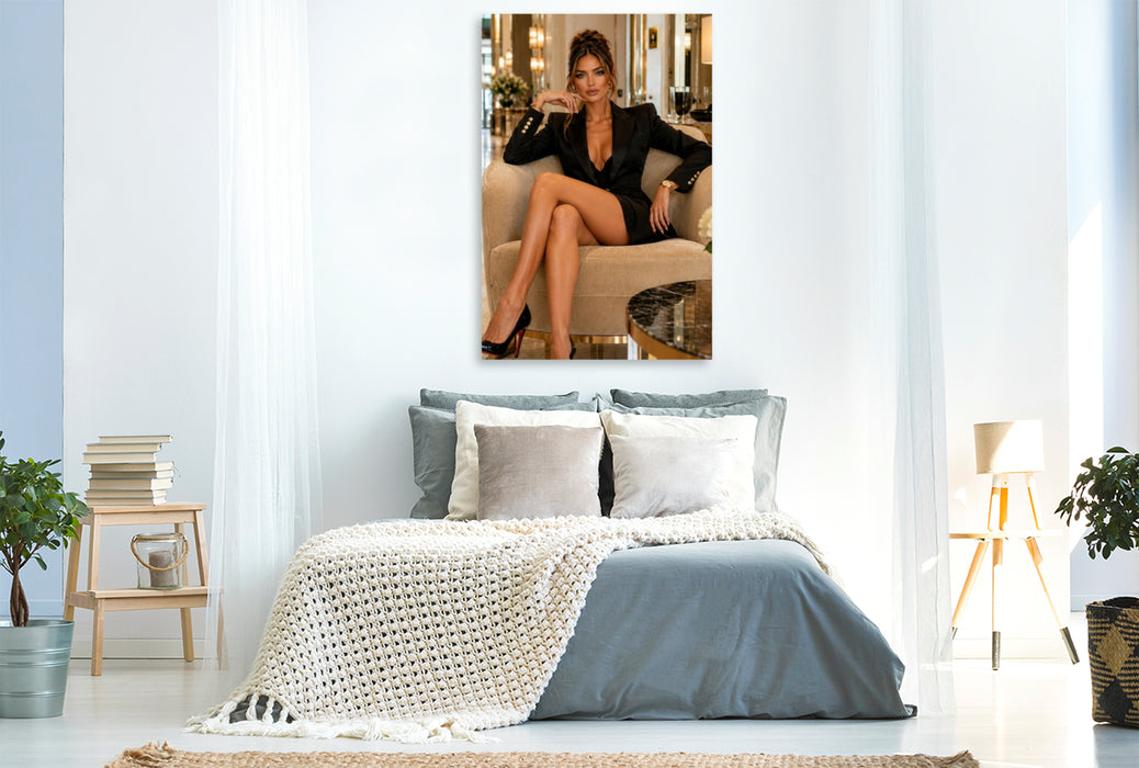 Premium Textil-Leinwand Pure Ausstrahlung