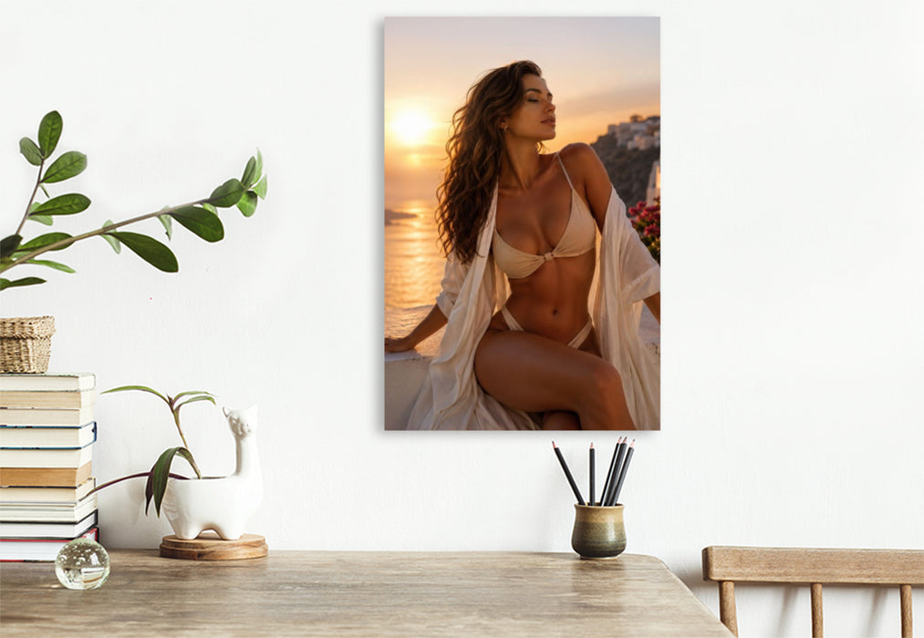 Premium Textil-Leinwand Ein Motiv aus dem Kalender Traumhafte Frauen - 12 Monate voller Schönheit, Eleganz und Ausstrahlung