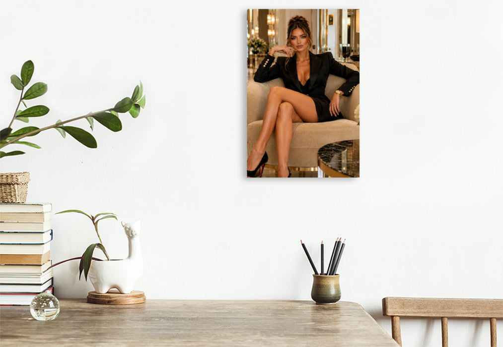 Premium Textil-Leinwand Pure Ausstrahlung