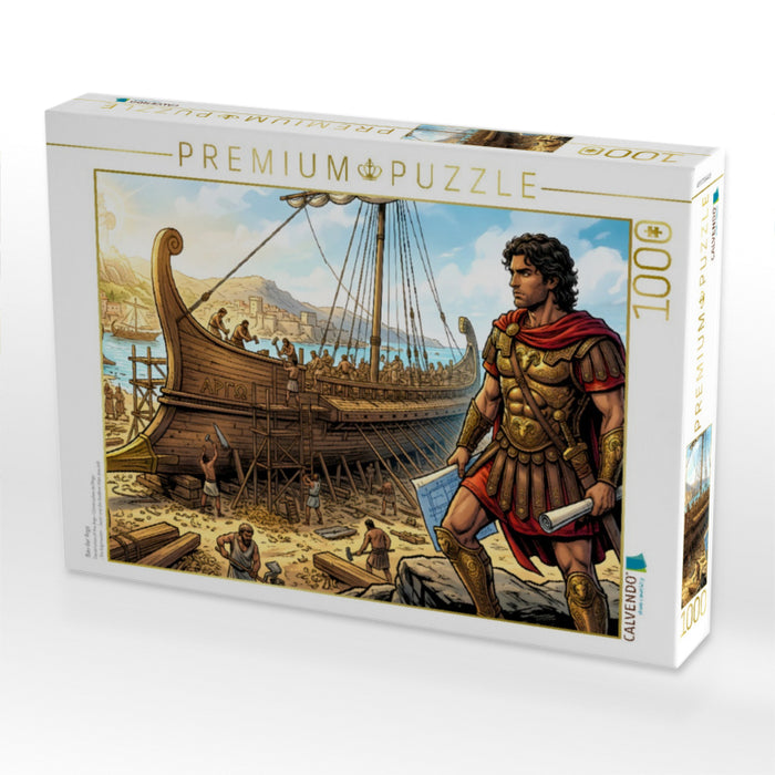 Bau der Argo - CALVENDO Foto-Puzzle'