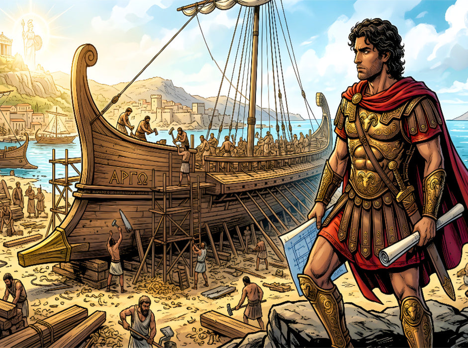 Bau der Argo - CALVENDO Foto-Puzzle'
