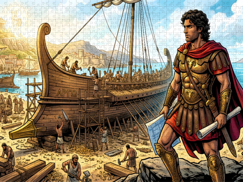 Bau der Argo - CALVENDO Foto-Puzzle'