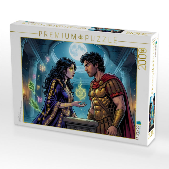 Medea hilft Jason - CALVENDO Foto-Puzzle'