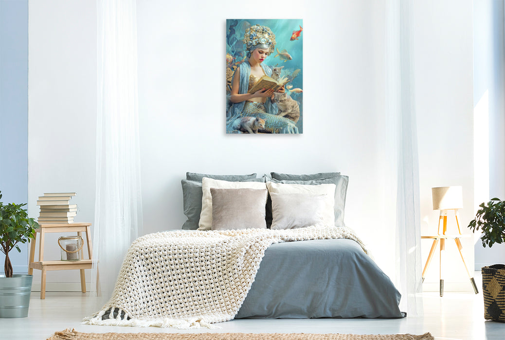 Premium Textil-Leinwand Erzähle mir eine Geschichte