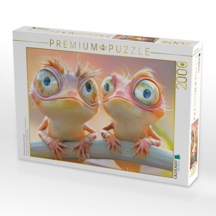 Entzückend seltsame Tierwesen - CALVENDO Foto-Puzzle'