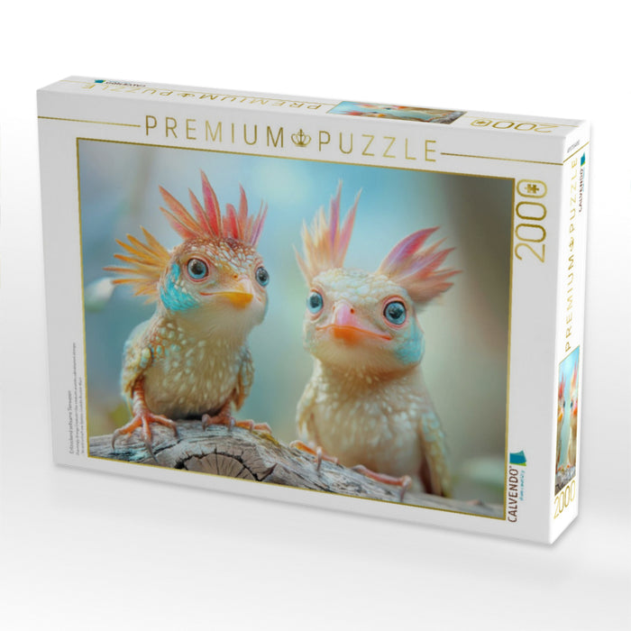 Entzückend seltsame Tierwesen - CALVENDO Foto-Puzzle'