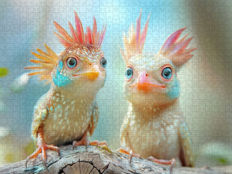 Entzückend seltsame Tierwesen - CALVENDO Foto-Puzzle'