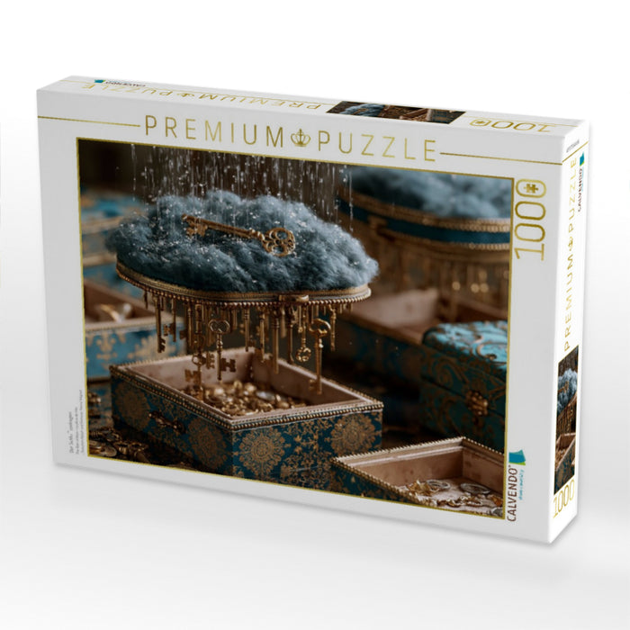 Der Schlüsselregen - CALVENDO Foto-Puzzle'