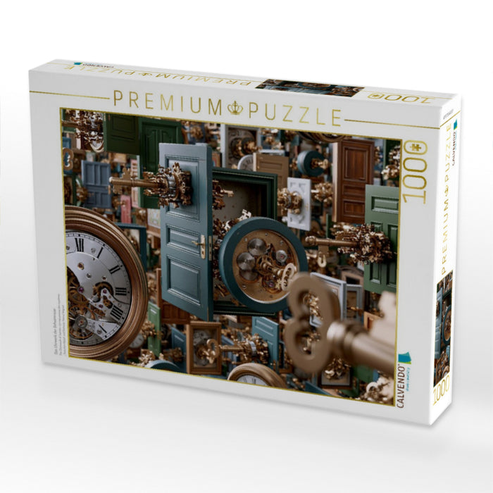 Das Uhrwerk der Geheimnisse - CALVENDO Foto-Puzzle'