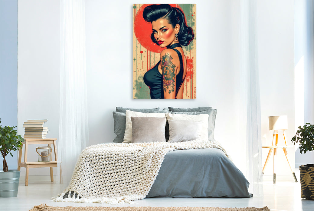 Premium Textil-Leinwand Cassidy