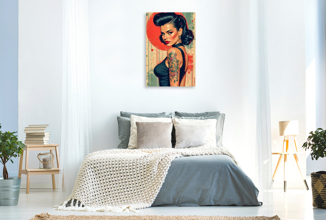 Premium Textil-Leinwand Cassidy