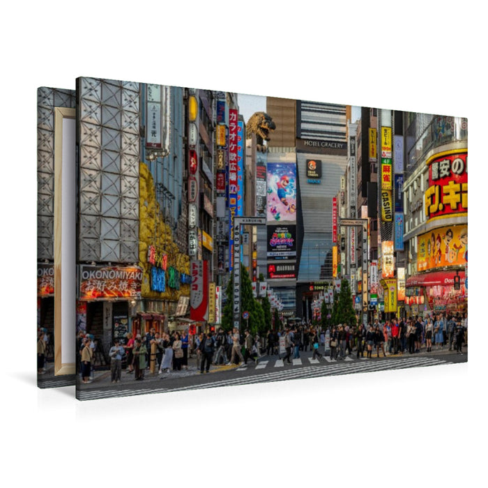 Premium Textil-Leinwand Ein Motiv aus dem Kalender Tokio Die faszinierende Metropole Japans