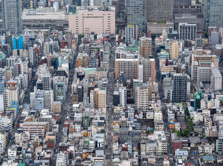 Tokio aus der Vogelperspektive - CALVENDO Foto-Puzzle'