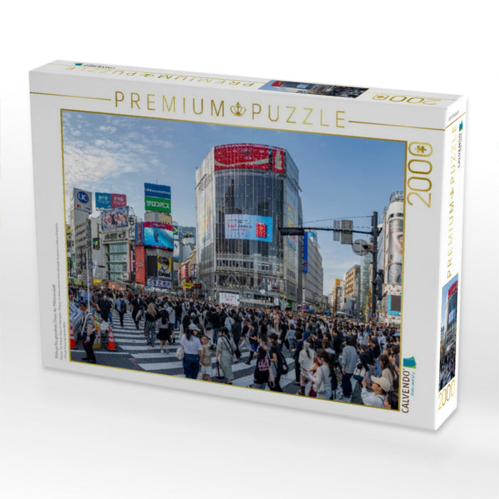 Shibuya Das geordnete Chaos der Millionenstadt - CALVENDO Foto-Puzzle'